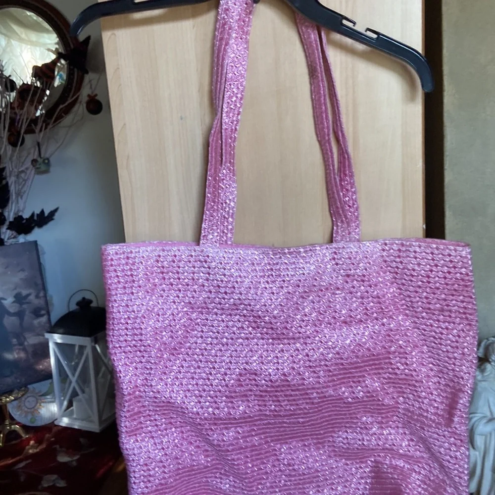 ⭐️ final price accepted ⭐️ Pastel pink beach bag